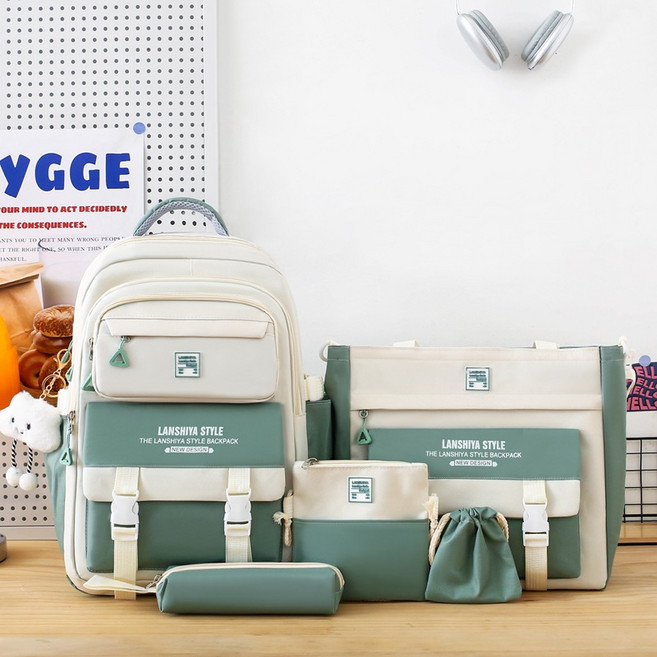 스타일닥터 데일리 캐주얼 백팩 키홀더 경량 대용량 방수 옥스퍼드천 백팩 남녀공용 책가방