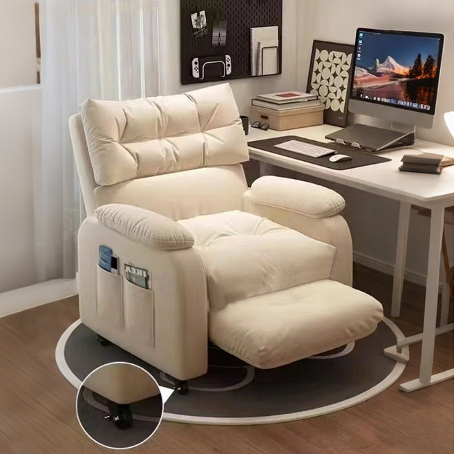 포켓수납 1인용 리클라이너 소파 휴식의자, A07