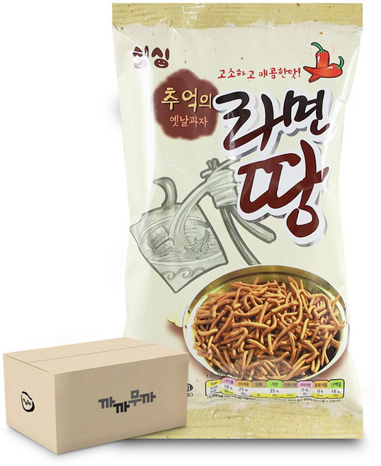 싱싱 추억의 라면땅 110g 20개입(한박스), 20개