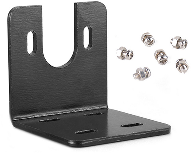 니토무역 DC12-24V 795 모터 더블 베어링 전동 테이블톱 RC카 이중 6000RPM 원형, AT247. 795 모터브라켓 U형, 1개