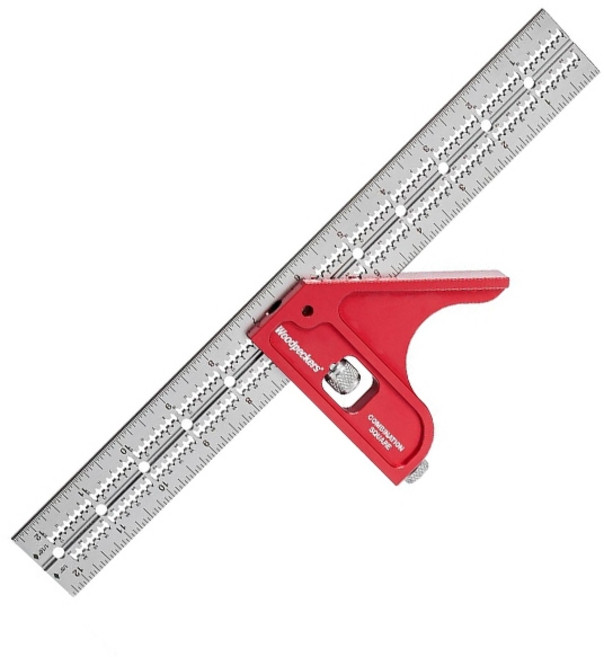 WOODPECKERS 우드페커스 콤비네이션 직각자 (인치버전) CSQ-ST-19, 1개