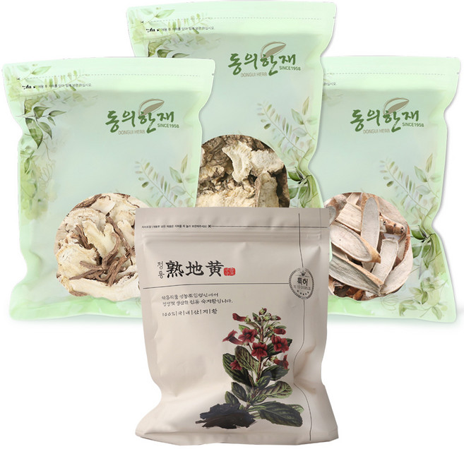 동의한재 국산 사물차 세트 1200g 당귀 천궁 작약 숙지황, 1세트