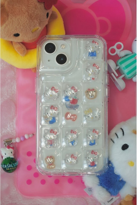 포코포코케이스 아이폰 케이스 에어범퍼 폰꾸 투명 젤리 포코포코
