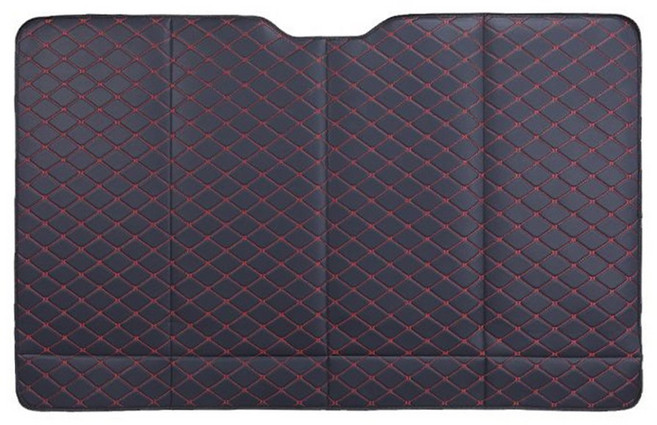 투데이리빙 프리미엄 뒷자석 접이식 차박 매트 차량용 여행 캠핑 잠자리 평탄화 확장 매트리스 전차종 폴딩 간이 시트 침대 보드 차크닉 자동차 용품, 130x83cm, 레드, 컨텐츠 참조