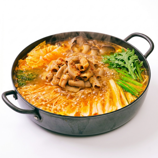 대관령 한우곱창전골 680g 2-3인분 신선한 야채 당일작업 지역맛집, 1개