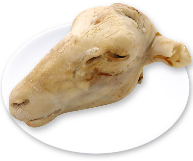 (배터짐) 양곰탕 통 양머리 2마리분 4.4kg내외 양족 양탕 양내장 양콩팥 양심장 양머리 양갈비 (일요일&당일발송), 4.4kg, 1개, 통 양머리2마리분 4.4kg내외