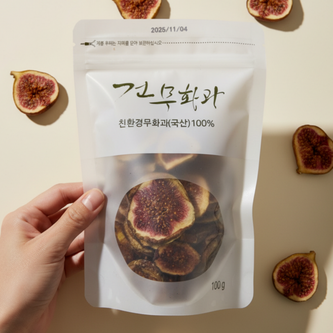 [무농약] 달콤쫀득 함평 건무화과 / 첨가물 NO 설탕 NO 원물 그대로 무화과 말랭이, 1개, 100g