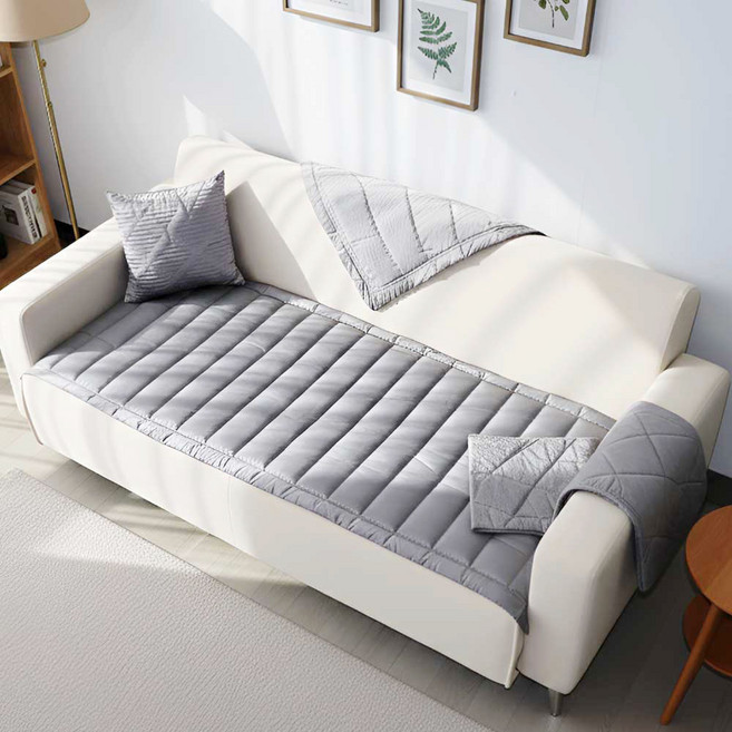 텐셀모달 넓은 3인용 4인용 돌 흙쇼파 매트 90x200