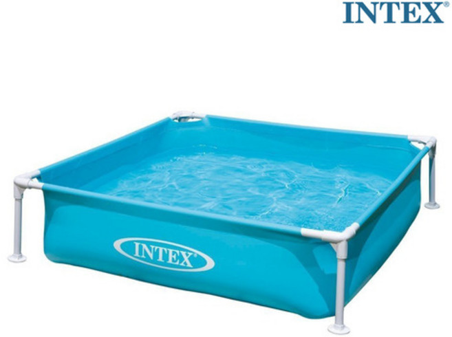 [정품 공식수입사]인텍스(INTEX) 어린이 미니프레임풀(블루) 57173, 단품, 1개