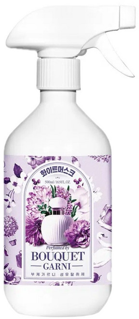 부케가르니 섬유탈취제 500 ml 화이트 머스크 향, 500ml, 1개