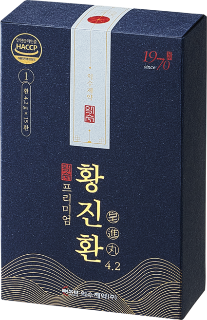 익수제약 프리미엄 황진환 침향환정품, 15개, 4.2g