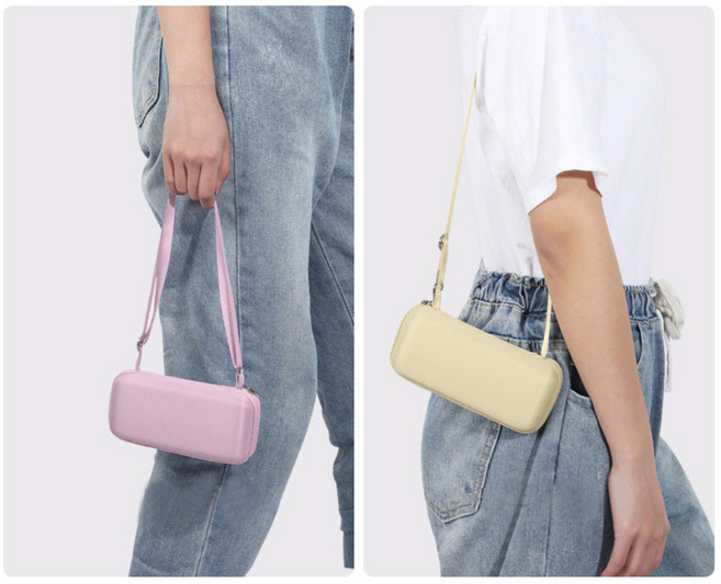 자외선 차단 99.9% 암막 우양산 크로스 긴끈 전용가방 경량 포켓 UV 미니 우산 양산