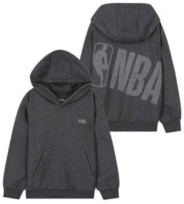 NBA키즈NBA로고기모후드티셔츠K234TH010PCG