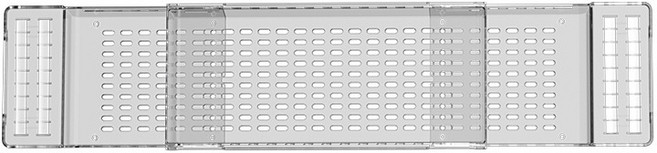 욕조 수납 선반 욕실 확장형 물받이 선반 수납판 욕실 욕조 받침대 목욕 트레이 욕실 선반, 1개