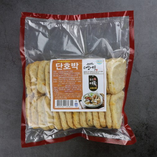 [대보어묵] 부산어묵Premium 단호박 수제어묵 오뎅, 1kg, 1개