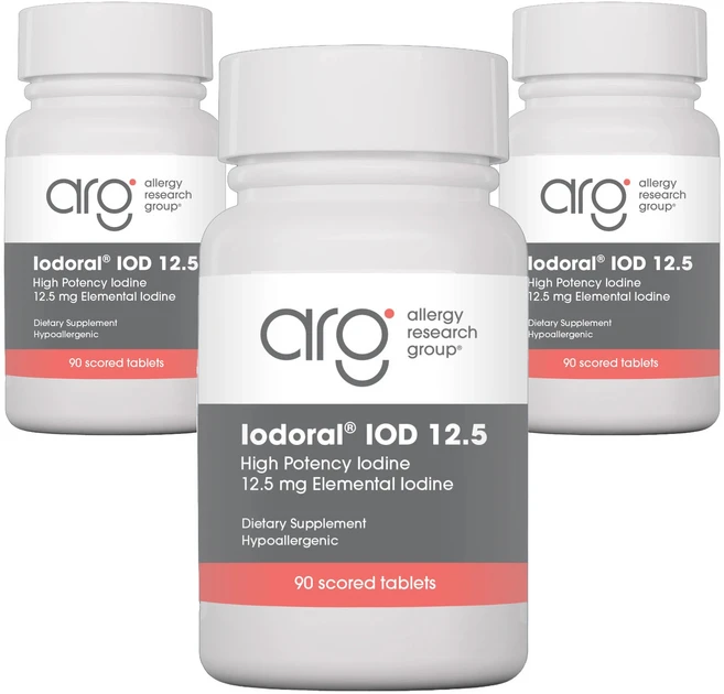 옵티목스 아이오도랄 IOD 12.5 타블렛, 90정, 3개 - 쿠팡