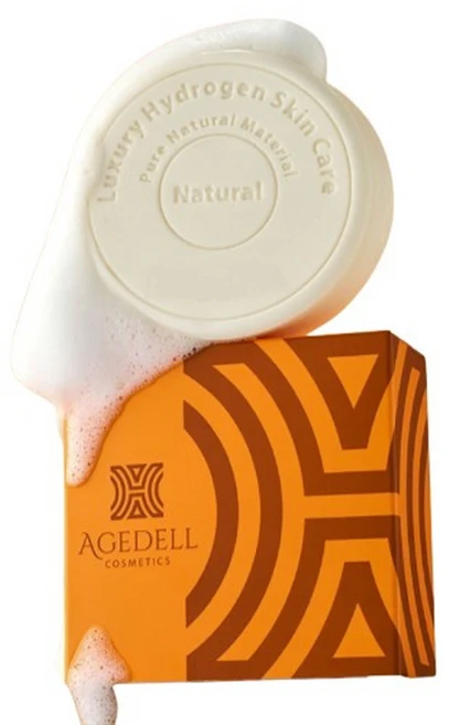 에이지델 수소비누 살균 수소공급 보습 피부개선 자연천연비누 코코넛야자오일 - 쿠팡