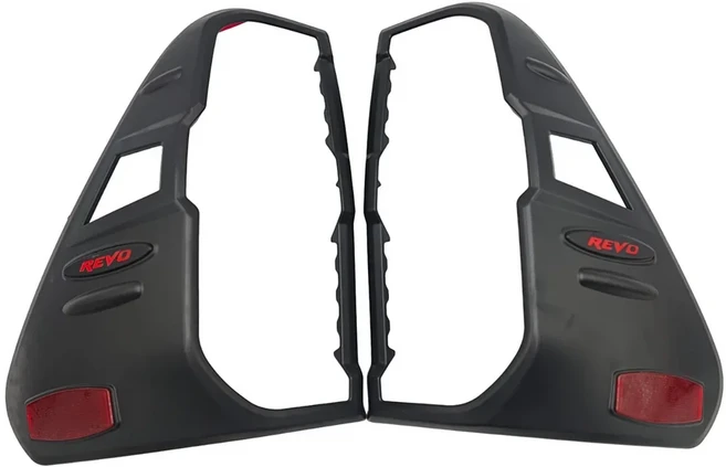 DUKE4WD 테일라이트 커버 리어 램프 토요타 하이럭스 레보 2021 모델 4X4 자동차 스타일링, 02 With Letters