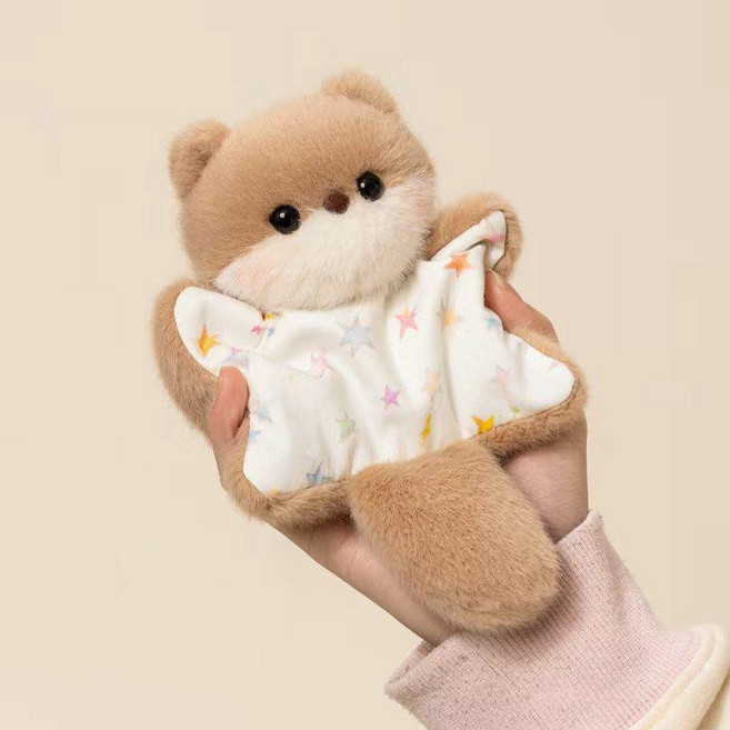 귀여운 애착인형 봉제인형 말랑 스퀴시 양 허스키 인형 선물용 장식, 1개, 날다람쥐, 16cm