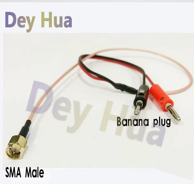 SMA 암-Crc9 TS9 수 9 RF 동축 케이블 15cm 6 인치 rg8 rg316, [03] 60CM, [01] SMAJ-Banana