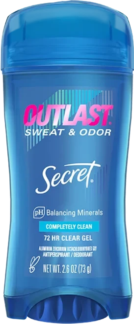 [국내발송] Secret 시크릿 아웃래스트 데오드란트 Outlast Antiperspirant Deodorant for Women 73g / 2.6oz, 1개 - 쿠팡