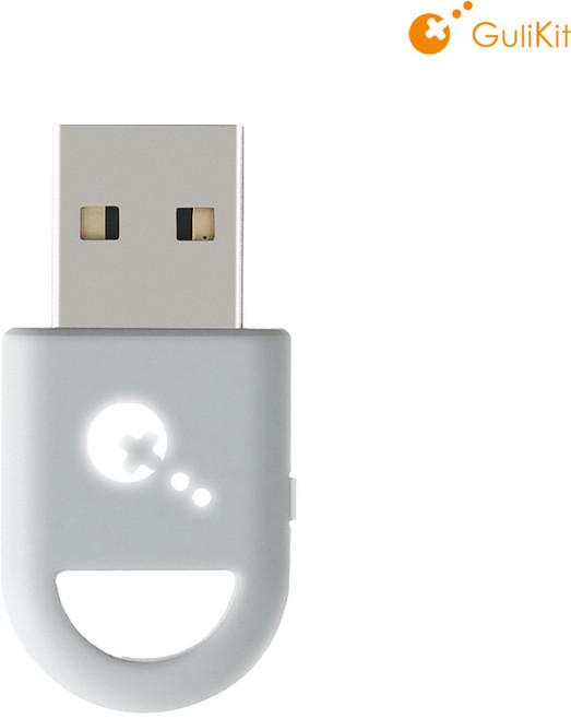 굴리킷 하이퍼링크2 리시버 블루투스 무선 닌텐도 스위치2 게임패드 듀얼센스 엑박패드, 1개