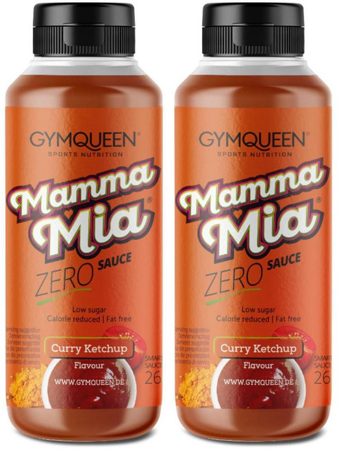 마마 미아 제로 소스 커리 케첩, 2개, 265ml