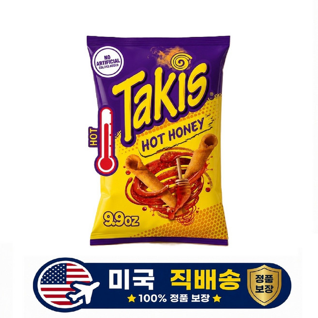 타키스 또띠아 나쵸칩 핫허니, 1개, 280.7g