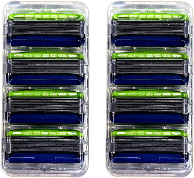 쉬크 하이드로5 컴포트 면도날 / 벌크형, 1개, 8개입