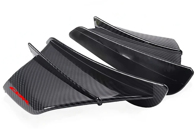 혼다 용 CBR CBR1000RR 250R 레이싱 윈드 윙 공제 쉴드 사이드 스포일러, 13 Carbon-A