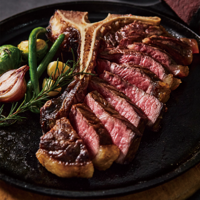 [에이징크래프트]한우 드라이에이징 숙성 엘본/채끝 스테이크 300g(개수 옵션), 300g, 1개