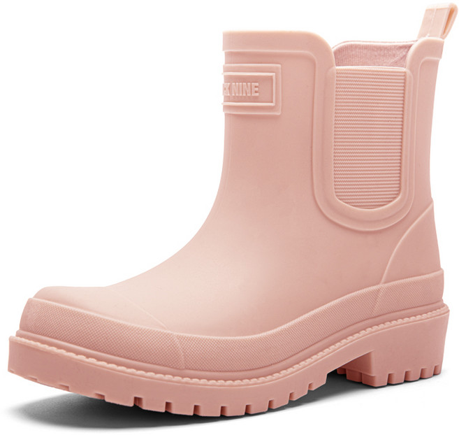 백나인 여성 숏 장화 패션장화 여성부츠 쿠션 레인부츠 BN009