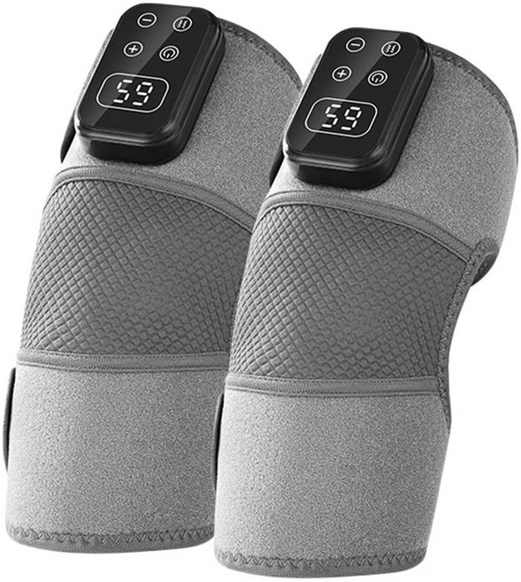 SoBuy 3 인 1 다용도 무릎 어깨 팔꿈치 온열 마사지기, 그레이, QH-107