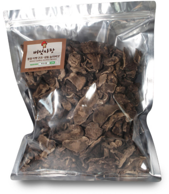 [버섯사랑] 자연산 능이버섯 특품 건조C급 1kg, 1개