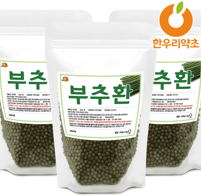 부추 환 900g 국산 먹는법, 부추환900g(300g3개), 1개