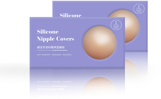 NuBra絕世好波 NuNude 矽膠美型胸貼2入組 防走光神器 零束縛輕量感