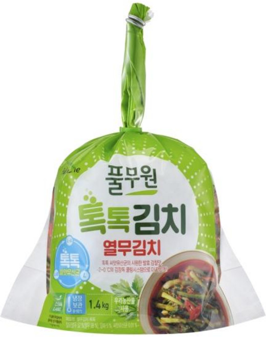 풀무원식품 톡톡 열무김치 1.4kg, 1개