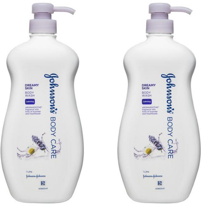존슨앤존슨 라벤더 문플라워 향 바디 워시, 2개, 1L