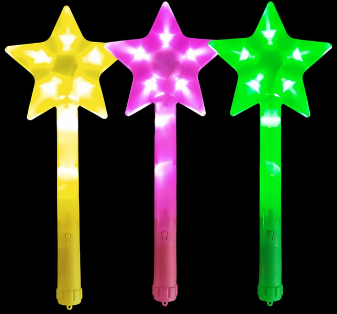 이신컴퍼니 LED 콘서트 파티 왕별 응원봉, 3개, 왕별 혼합