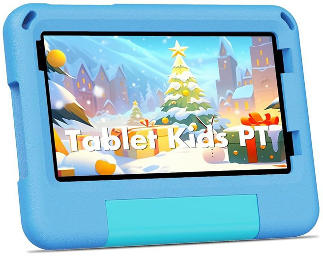 PRITOM TAB7 PRO 아동용 태블릿 7인치 64GB 3GB RAM 업그레이드 유아용 안드로이드 14 Wi-Fi 듀얼 카메라 교육 게임 어린이 소프트웨어 사, 블루