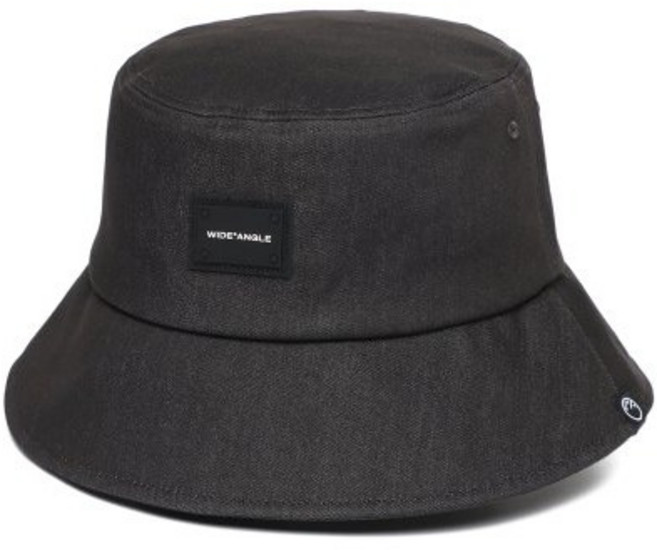 와이드앵글_WMP24C06Z1_ CO 체크배색 베이직 햇 (Black), 화이트, 1개