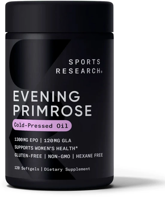 스포츠리서치 달맞이꽃 1300mg 소프트젤, 120정, 1개 - 쿠팡