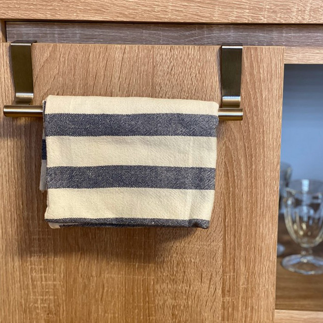 [액티브리빙] 다용도 틈새 주방 행주 고무장갑 수건걸이 집게걸이 싱크대