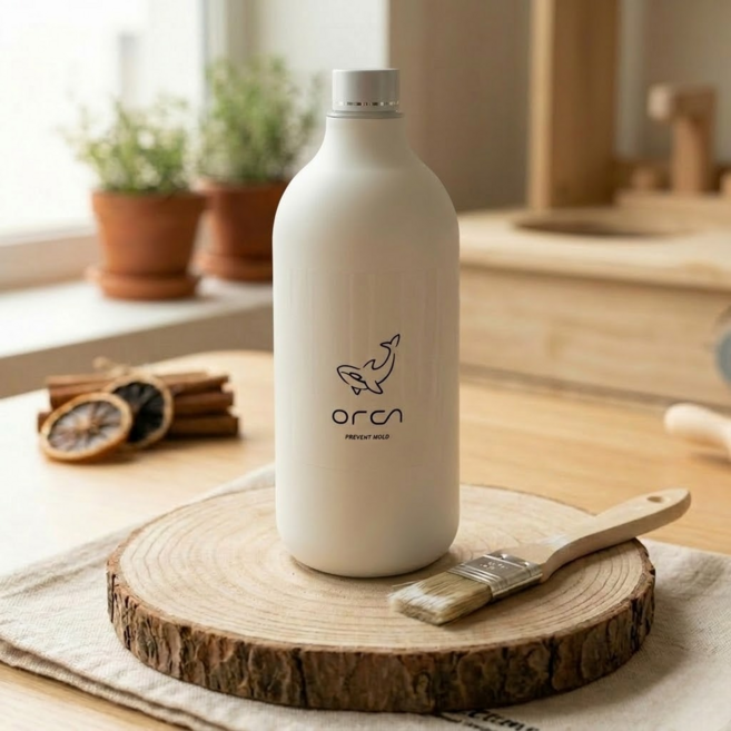 친환경 젯소 수성 프라이머 셀프페인트 가구 방문 벽지 리폼용 + 붓, 젯소 (밀착력강화용), 1개, 1L