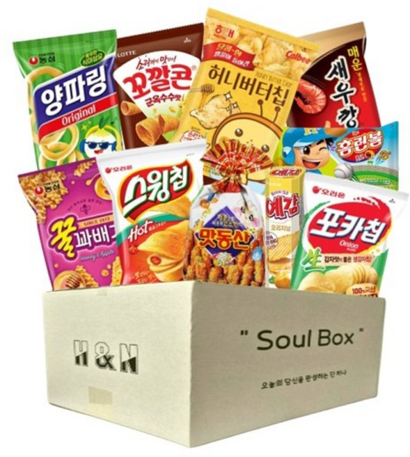 싸다구 최애 맛있는 인기스낵 세트 10종, 1개