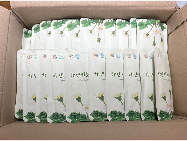 [양구민들레]무농약 직영재배 실속알뜰형 하얀 민들레진액 80ml 60개