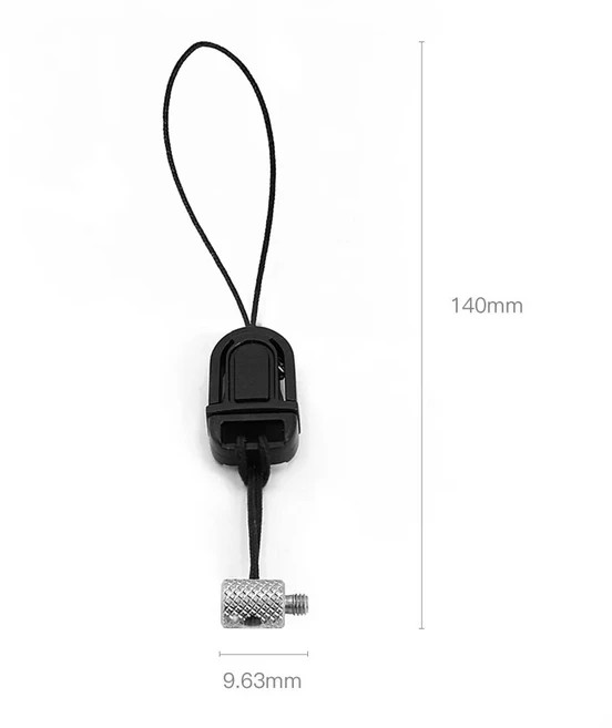 DJI Osmo Mobile7 6 5 4 SE 용 마운트 iPhone16 용 magsafe 브래킷 휴대용 안정기 분실 방지 끈 홀더, 1개, [04] Antilost Lanyard