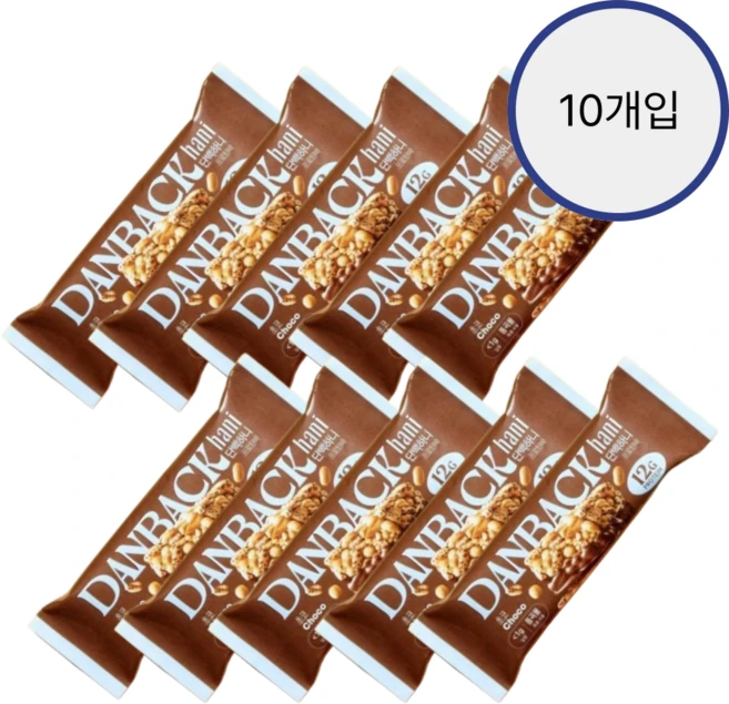 [정희원박사 공동개발]단백하니 프로틴바 초코, 10개, 38g - 쿠팡
