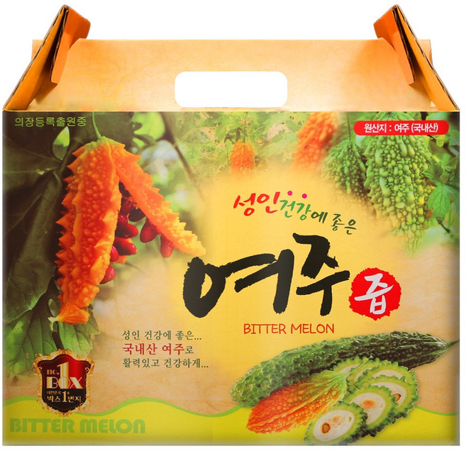 건강중심 여주즙, 60개, 100ml