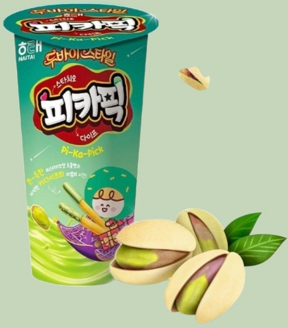 초코픽 피카픽 피스타치오 카다이프, 45g, 1개